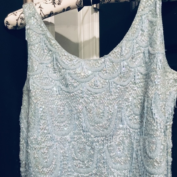 Regalia Imports Tops - Hand Beaded and Sequin Vintage Camisole